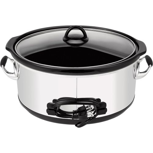  Crock-Pot 7 Quart Programmable Slow Cooker with Digital Countdown TimerPolished Platinum