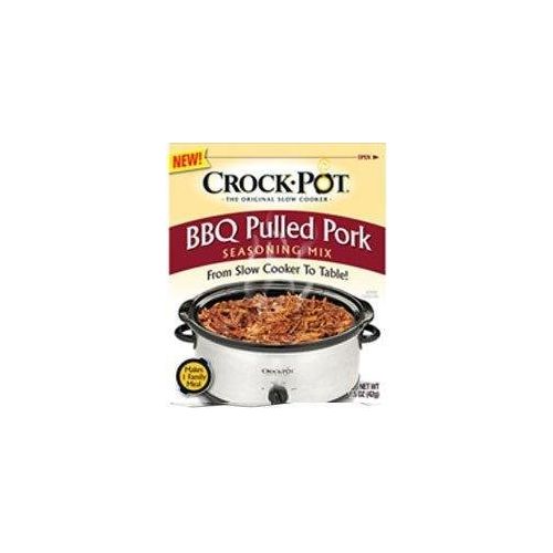  Crock Pot BBQ Pulled Pork Seasoning Mix (1.5 oz Packets) 3 Pack