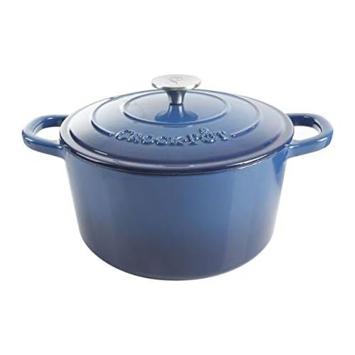  Crock-Pot 69142.02 Dutch Oven, 5-Quart, Blue
