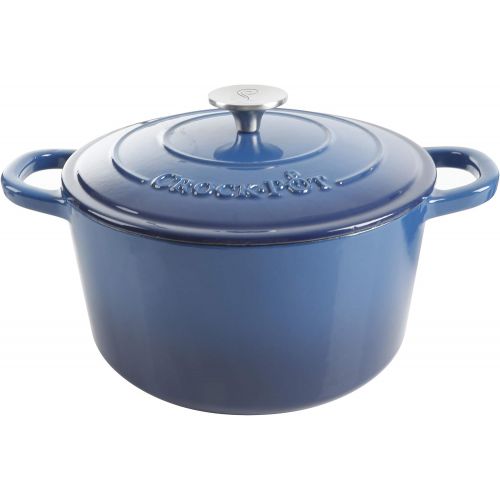  Crock-Pot 69142.02 Dutch Oven, 5-Quart, Blue