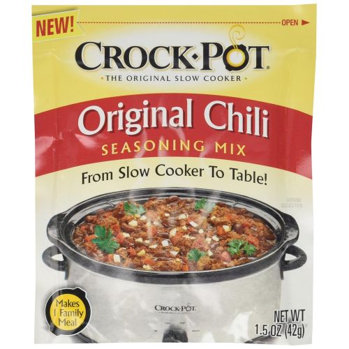  Crock Pot Original Chili Seasoning Mix (1.5 oz Packets) 3 Pack