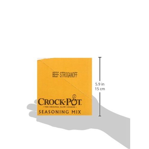  Crock Pot Seasoning Mix, Beef Stroganoff, 1.5 Ounce (Pack of 12)
