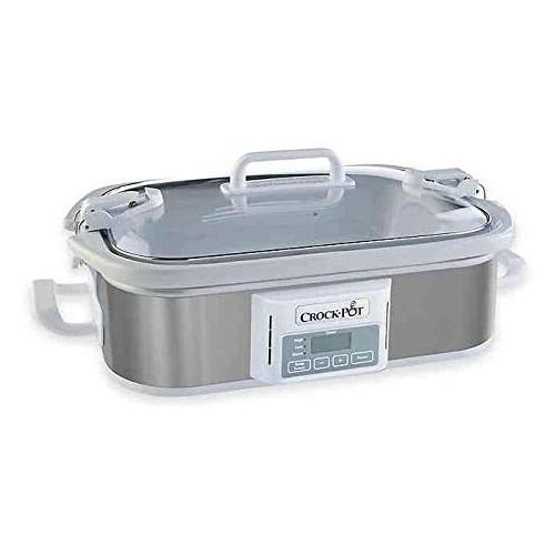  Crock-Pot Programmable Cook & Carry Casserole Crock Slow Cooker