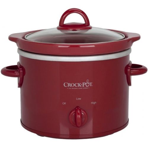  Crock Pot Classic 2 Quart Manual Control (Red)