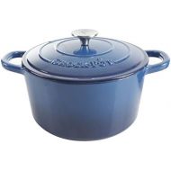 Crock-Pot 69142.02 Dutch Oven, 5-Quart, Blue: Kitchen & Dining