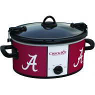 [아마존베스트]Crock-Pot Alabama Crimson Tide Collegiate 6-Quart Cook & Carry Slow Cooker