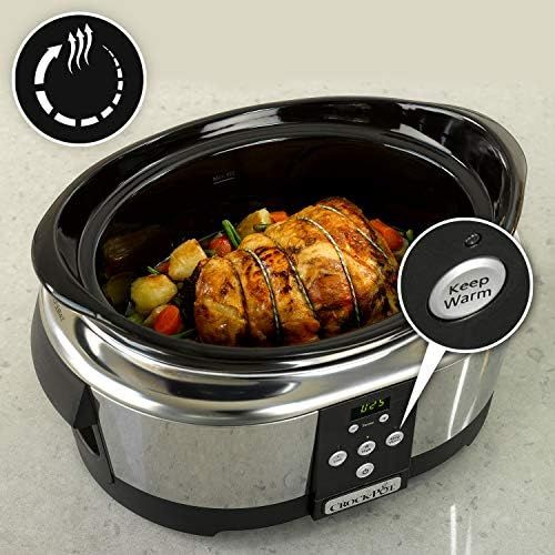  [아마존베스트]Crock-Pot SCCPBPP605-050 Slow Cooker/Digital Countdown Timer