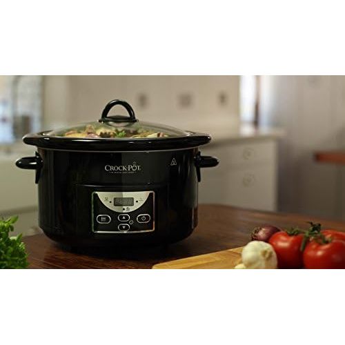  [아마존베스트]Crock-Pot SCCPBPP605-050 Slow Cooker/Digital Countdown Timer