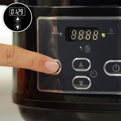  [아마존베스트]Crock-Pot SCCPBPP605-050 Slow Cooker/Digital Countdown Timer