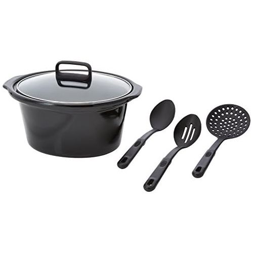  [아마존베스트]Crock-pot slow cooker - the original from the USA, 3.5 L, brushed stainless steel