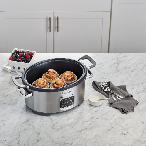 크록팟 Crock-Pot SCCPVMC63-SJ 3-in-1 Multi-Cooker, Stainless Steel