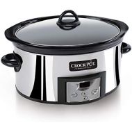 Crock-Pot 6 Qt High Polish Slow Cooker - Stainless Steel