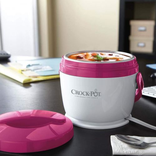 크록팟 2) Crock-Pot SCCPLC200-PK Portable Lunch Crock Slow Cooker Food Warmers 20-Ounce