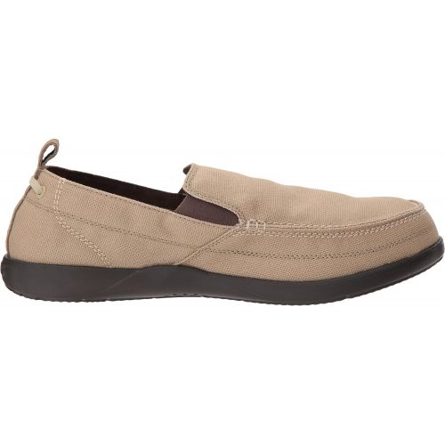 크록스 Crocs Mens Walu Canvas Slip-On Loafer