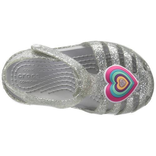 크록스 Crocs Kids Baby Girls Isabella Novelty Sandal (Toddler/Little Kid)