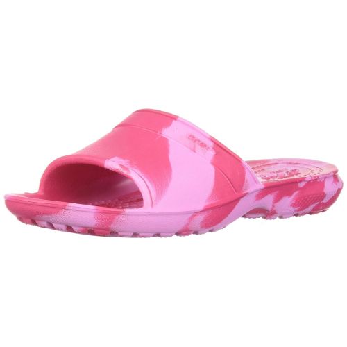 크록스 Crocs Kids Classic Swirl Grade-School Slide