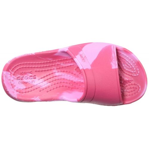 크록스 Crocs Kids Classic Swirl Grade-School Slide