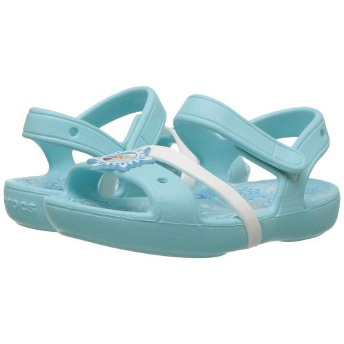 크록스 Crocs Kids Girls Elsa & Anna Frozen Flat Sandal