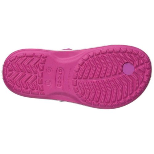 크록스 Crocs Kids Boys and Girls Crocband Strap Flip Flop