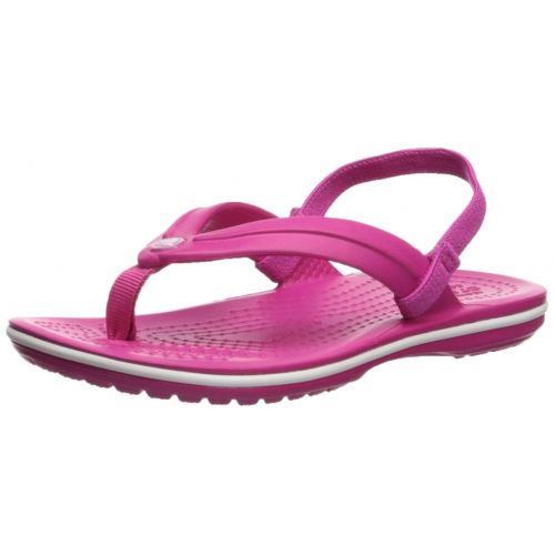 크록스 Crocs Kids Boys and Girls Crocband Strap Flip Flop