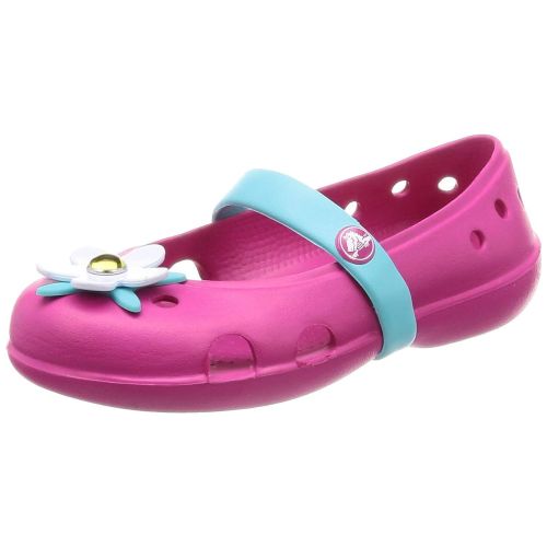 크록스 Crocs Kids Girls Keeley Charm Flat Mary Jane