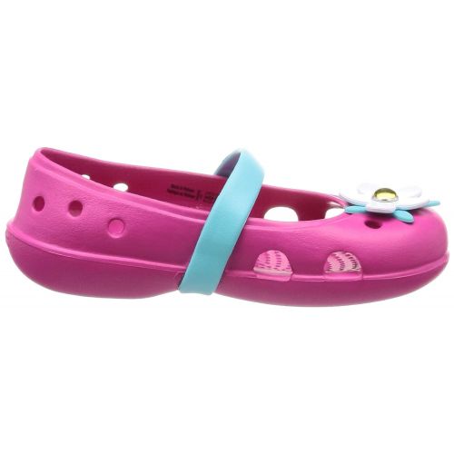 크록스 Crocs Kids Girls Keeley Charm Flat Mary Jane