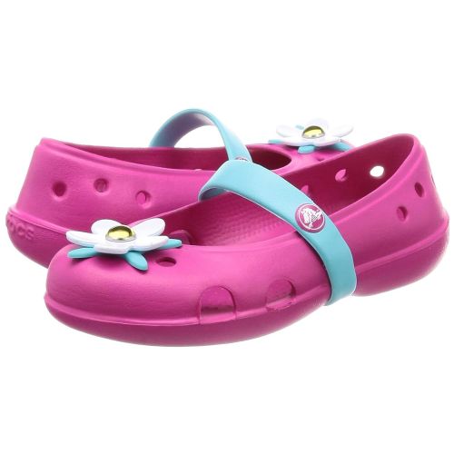 크록스 Crocs Kids Girls Keeley Charm Flat Mary Jane