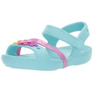 Crocs Kids Girls Lina Charm Flat Sandal