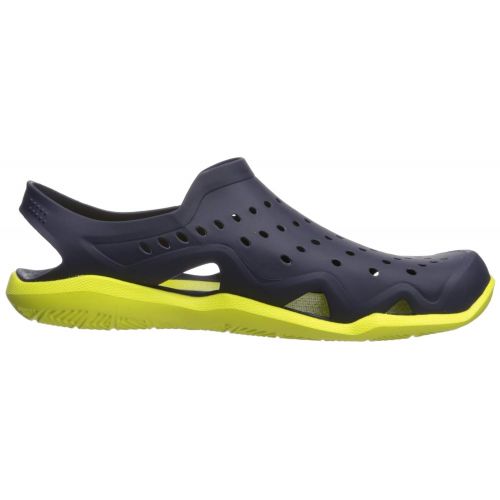 크록스 Crocs Mens Swiftwater Wave Sandal Flat