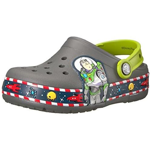 크록스 Crocs Kids Boys & Girls Crocband Toy Story Buzz Lightyear Light-Up Clog