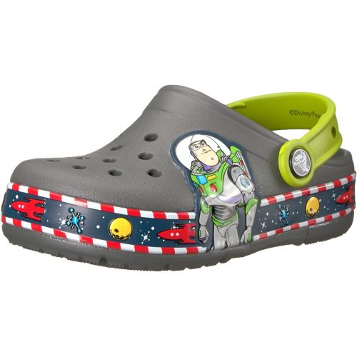 크록스 Crocs Kids Boys & Girls Crocband Toy Story Buzz Lightyear Light-Up Clog