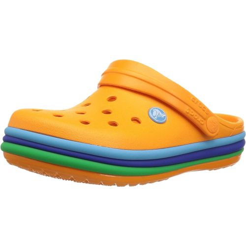 크록스 Crocs Kids Crocband Rainbow Band Clog