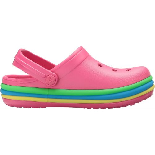 크록스 Crocs Kids Crocband Rainbow Band Clog