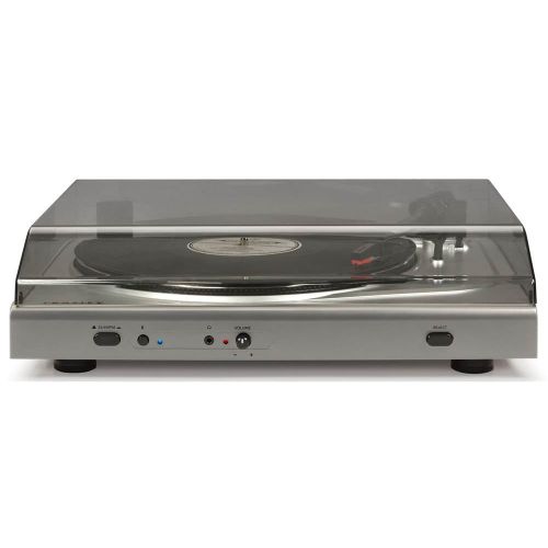 크로슬리 Crosley T300A TURNTABLE IN SILVER WITH CHARCOAL LID