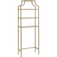 Crosley Furniture Aimee Space Saver, Gold