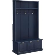 Crosley Furniture Ellison Hall Tree, Navy