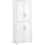 Crosley Furniture Savannah Tall Pantry, White