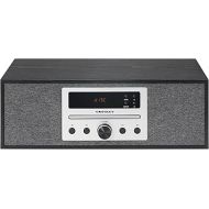 Crosley CR3504A-BK Finn Bluetooth FM Radio and CD Player, Black