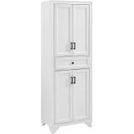 Crosley Furniture Tara Pantry, Distressed White