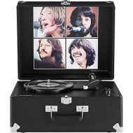 Crosley CR6253C-BB Anthology Vintage 3-Speed Bluetooth in/Out Suitcase Turntable, The Beatles Let It Be