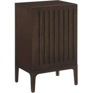 Crosley Furniture Asher Record Storage Stand, Dark Brown