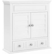 Crosley Furniture Lydia Bathroom Wall Cabinet, White