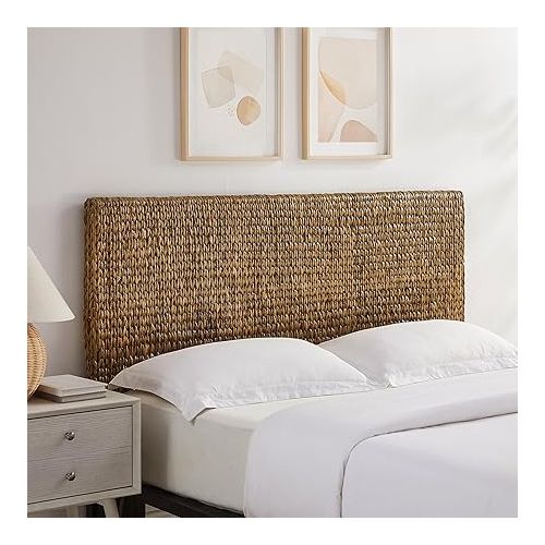 크로슬리 Crosley Furniture Edgewater Headboard, Queen, Seagrass