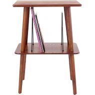 Crosley ST66-PA Manchester Entertainment Center Stand, Paprika, 18.5 x 23.75 x 15 inches