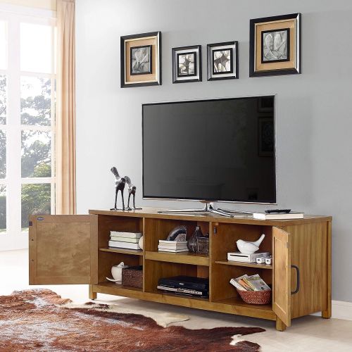 크로슬리 Crosley Furniture Roots 60-inch TV Stand, Natural