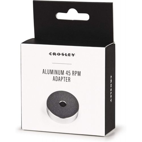 크로슬리 Crosley AC1040A-AL Solid Aluminum 45 RPM Adapter