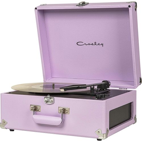 크로슬리 Crosley Limited Edition Portable Record Player - Exclusive Urban Outfitters 3 Speed Turntable, Lavender