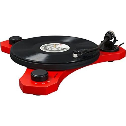 크로슬리 Crosley C3 2-Speed Belt-Drive Turntable with Audio-grade MDF Plinth and RCA Output, Red