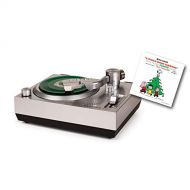 Crosley RSD3 Mini Turntable with Four A Charlie Brown Christmas 3 Vinyl Records, Clear Dust Cover and Built-in Speaker