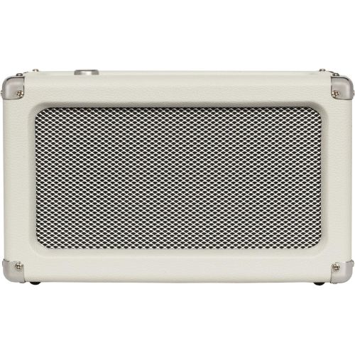 크로슬리 Crosley CR3028A-WS Charlotte Vintage Full Range Portable Bluetooth Speaker, White Sand